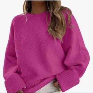 Women's Oversized Fuzzy Chunky Sweater✨